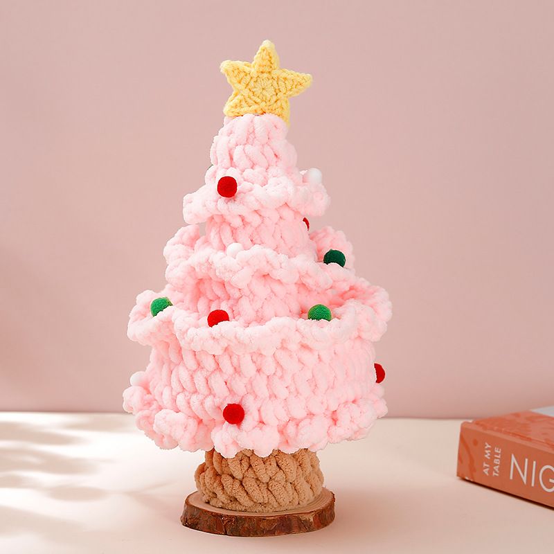 Christmas,Handmade cotton woven Christmas tree - Christmas gifts - Decorations - Holiday creative gifts